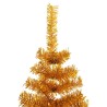 Künstlicher Weihnachtsbaum mit Ständer Gold 240 cm PET