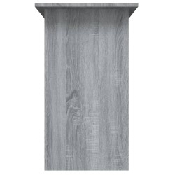 Schreibtisch Grau Sonoma 80x45x74 cm Holzwerkstoff