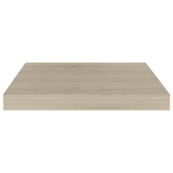 Schwebende Wandregale 2 Stk. Eichefarben 40x23x3,8cm MDF