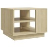 Couchtisch Sonoma-Eiche 55x55x43 cm Holzwerkstoff