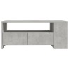 Couchtisch Betongrau 102x55x42 cm Holzwerkstoff