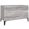 Plattenschrank Grau Sonoma 74,5x38x48 cm Holzwerkstoff