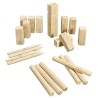 HI Outdoor-Kubb-Spiel Holz