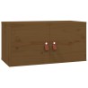 Wandschrank Honigbraun 60x30x30 cm Massivholz Kiefer