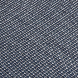 Outdoor-Teppich Flachgewebe 80x150 cm Blau