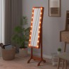 Standspiegel mit LED 34x37x146 cm