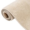 Teppich Kurzflor 120x170 cm Beige