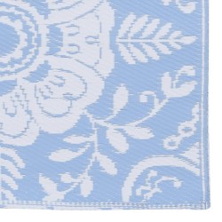 Outdoor-Teppich Babyblau 160x230 cm PP