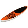 SUP-Board-Set Aufblasbar 305x76x15 cm Orange