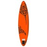 SUP-Board-Set Aufblasbar 305x76x15 cm Orange