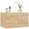 Wandschrank Sonoma-Eiche 60x36,5x35 cm Holzwerkstoff