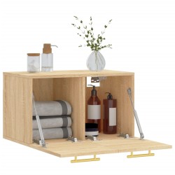 Wandschrank Sonoma-Eiche 60x36,5x35 cm Holzwerkstoff