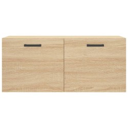 Wandschrank Sonoma-Eiche 80x36,5x35 cm Holzwerkstoff