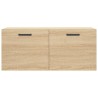 Wandschrank Sonoma-Eiche 80x36,5x35 cm Holzwerkstoff