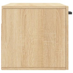 Wandschrank Sonoma-Eiche 80x36,5x35 cm Holzwerkstoff