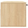 Wandschrank Sonoma-Eiche 80x36,5x35 cm Holzwerkstoff