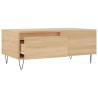 Couchtisch Sonoma-Eiche 90x50x36,5 cm Holzwerkstoff