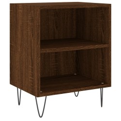 Nachttische 2 Stk. Braun Eichen-Optik 40x30x50 cm Holzwerkstoff