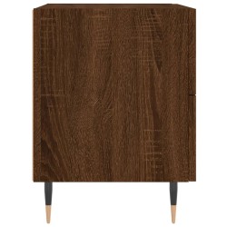 Nachttische 2Stk. Braun Eichen-Optik 40x35x47,5cm Holzwerkstoff