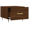 Couchtische 2 Stk. Braun Eichen-Optik 50x50x40 cm Holzwerkstoff