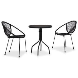 3-tlg. Bistro-Set PVC...