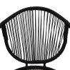 3-tlg. Bistro-Set PVC Rattan Schwarz