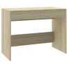 Schreibtisch Sonoma-Eiche 101x50x76,5 cm Holzwerkstoff