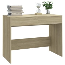 Schreibtisch Sonoma-Eiche 101x50x76,5 cm Holzwerkstoff