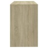 Schreibtisch Sonoma-Eiche 101x50x76,5 cm Holzwerkstoff