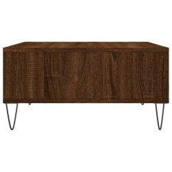 Couchtisch Braun Eichen-Optik 60x60x30 cm Holzwerkstoff