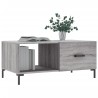 Couchtisch Grau Sonoma 90x50x40 cm Holzwerkstoff