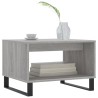 Couchtisch Grau Sonoma 60x50x40 cm Holzwerkstoff