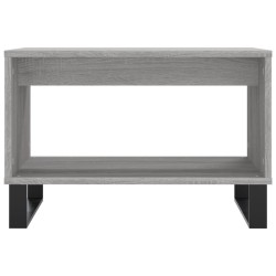 Couchtisch Grau Sonoma 60x50x40 cm Holzwerkstoff