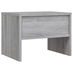 Nachttisch Grau Sonoma 40x30x30 cm Holzwerkstoff