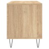 Plattenschrank Sonoma-Eiche 100x38x48 cm Holzwerkstoff