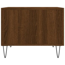 Couchtisch Braun Eichen-Optik 50x50x40 cm Holzwerkstoff