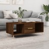 Couchtisch Braun Eichen-Optik 102x50x40 cm Holzwerkstoff