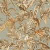 DUTCH WALLCOVERINGS Tapete Bird-of-Paradise Blaugrün