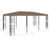 Pavillon 6x3 m Taupe