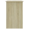 Schreibtisch Sonoma-Eiche 100x50x76 cm Holzwerkstoff