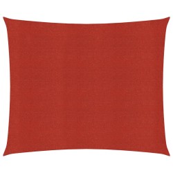 Sonnensegel 160 g/m² Rot...