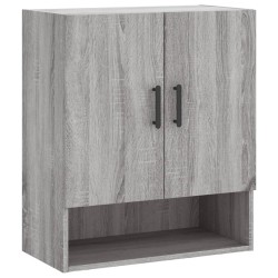 Wandschrank Grau Sonoma 60x31x70 cm Holzwerkstoff