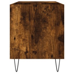 Plattenschrank Räuchereiche 85x38x48 cm Holzwerkstoff