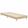 Bettgestell ohne Matratze Sonoma-Eiche 75x190 cm Holzwerkstoff