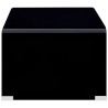 Couchtisch Schwarz 98x45x31 cm Hartglas