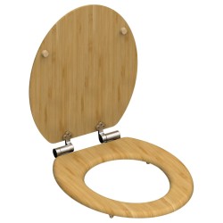 SCHÜTTE WC-Sitz mit Absenkautomatik NATURAL BAMBOO