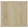 Wandregal Sonoma-Eiche 102x30x29 cm Holzwerkstoff