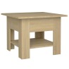 Couchtisch Sonoma-Eiche 55x55x42 cm Holzwerkstoff