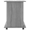 Rollschrank Grau Sonoma 60x45x60 cm Holzwerkstoff