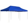 Profi-Partyzelt Faltbar Aluminium 6x3 m Blau